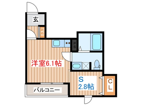 RS上杉通の物件間取画像